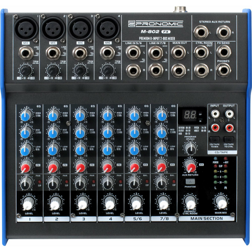 Pronomic M-802FX Mixpult | Obrázok 1 | eplay.sk